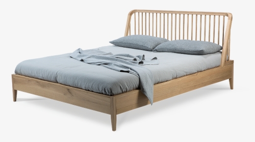 Wood Spindle Bed King, HD Png Download, Free Download