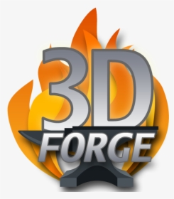 3d Forge Logo - Graphic Design, HD Png Download, Free Download