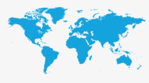 Flat World Map Globe, HD Png Download, Free Download