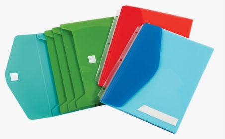 Transparent Folders Stationery - Velcro Folder For Binder, HD Png Download, Free Download