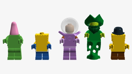 Mermaid Man Lego , Png Download - Lego Spongebob Mermaid Man And Barnacle Boy, Transparent Png, Free Download