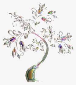 This Free Icons Png Design Of Floral Tree Supplemental - Clip Art, Transparent Png, Free Download