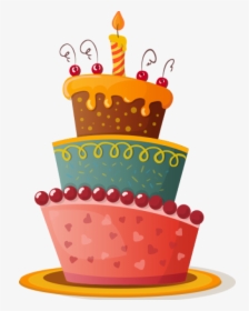 A Multi-layered Cake - Feliz Aniversario Kimberlly, HD Png Download, Free Download