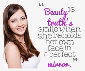 Beauty Quotes Png Transparent Image - Girl, Png Download, Free Download