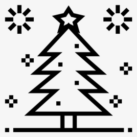 Christmas Tree Star Outline, HD Png Download, Free Download