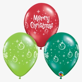 Christmas Ornaments - Qualatex Latex Christmas Balloons, HD Png Download, Free Download