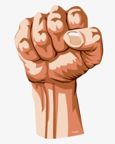 Thumb Image - Fist Hand Cartoon Png, Transparent Png, Free Download