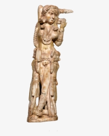 Ivory Statuette Found In Pompeii, C - Indian Ivory Statuette Pompeii, HD Png Download, Free Download