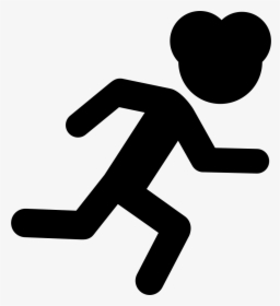 Aerobics - Running Man Icon Free, HD Png Download, Free Download