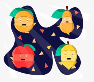 Fruits - Cartoon, HD Png Download, Free Download