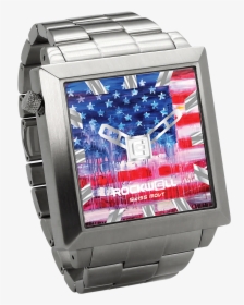 Joe Everson Signature Flag 50mm2 Silver - Rockwell Watches, HD Png Download, Free Download