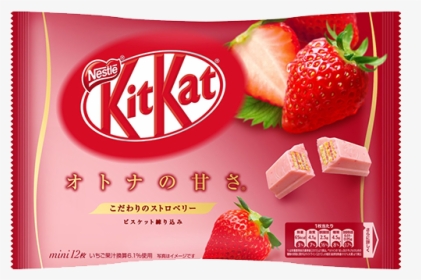 Kit Kat Otona No Amasa Strawberry Flavor - Kit Kat Strawberry Flavor, HD Png Download, Free Download