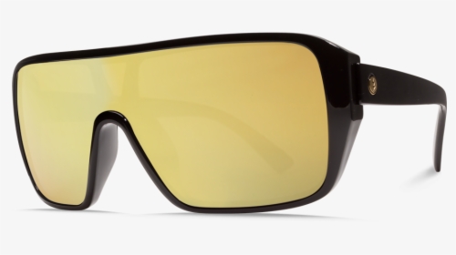 Gloss Black / Ohm Grey Gold Chrome - Blast Shield Sunglasses, HD Png Download, Free Download