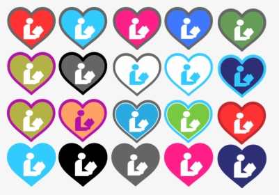 Library User Hearts - Love Library, HD Png Download, Free Download