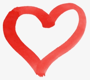 #heart #png #red #redheart #love #loveislove #painting - Red Watercolor Heart Clipart, Transparent Png, Free Download