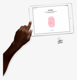 Unlock Securely With Touch Id - Hand, HD Png Download, Free Download