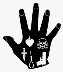 Black Hand 2 - Mafia Black Hand .png, Transparent Png, Free Download