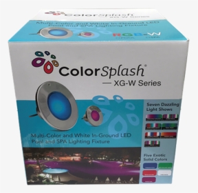 J & J Color Splash Xg W Series In Ground Pool Light - Color, HD Png Download, Free Download
