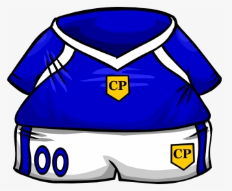 Club Penguin Rewritten Wiki - Soccer Jersey Clipart, HD Png Download, Free Download