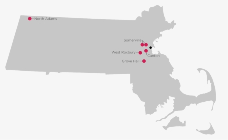 Massachusetts With Heart At Boston, HD Png Download, Free Download