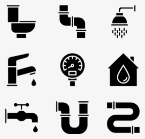 Plumber Clipart Vector - Gas Station Icons, HD Png Download, Free Download