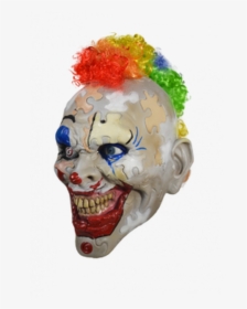Puzzle Face Mask - Puzzle Face Clown Mask, HD Png Download, Free Download