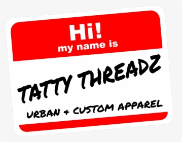 Tatty Threadz - Ink, HD Png Download, Free Download