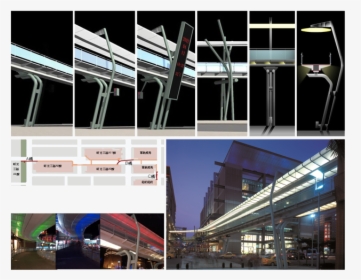 The Pedestrian Bridge - Architecture, HD Png Download, Free Download