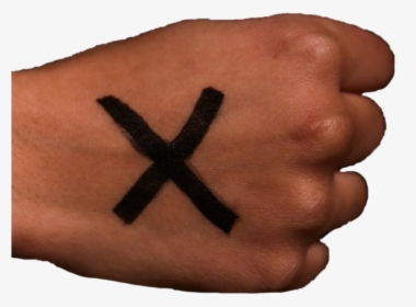 Fist Black X Clubs"   Class="img Responsive True Size - Tattoo, HD Png Download, Free Download