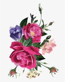 Peony Crown Clipart Png Free Flowers - Garden Roses, Transparent Png, Free Download
