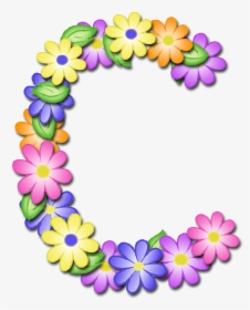 Letras Flores Png, Transparent Png, Free Download