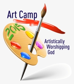 Art Camp Logo 2015 Small - Acuarela, HD Png Download, Free Download