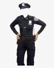 Policeman Png - Police Photo Frame Png, Transparent Png, Free Download