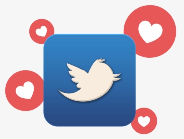 Real Twitter Likes Favorites Hype Hour Png Twitter - Follow Us On Twitter 2019, Transparent Png, Free Download