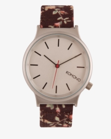 Floral Print Png , Png Download - Analog Watch, Transparent Png, Free Download