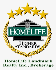 Homelife Landmark Logo Withofficename - Homelife Realty Logo, HD Png Download, Free Download