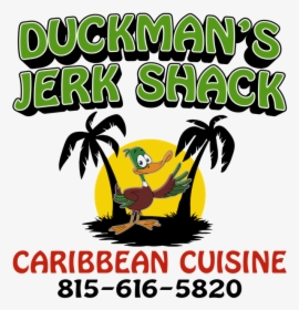 Duckman"s Jerk Shack - Graphic Design, HD Png Download, Free Download