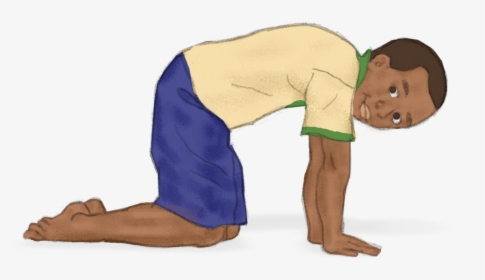 Cat Yoga Pose For Kids, HD Png Download, Free Download