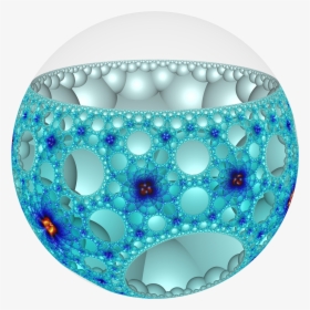 Hyperbolic Honeycomb 5 4 4 Poincare - Opal, HD Png Download, Free Download