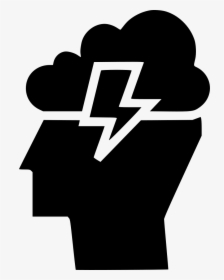 Man Person Idea Innovation Invention Cloud Lightning - Invantion Icon, HD Png Download, Free Download