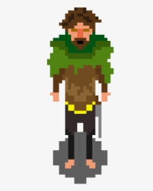 Top Down Pixel Art Character, HD Png Download, Free Download