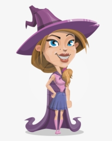 Cartoon Female Witches, HD Png Download, Free Download