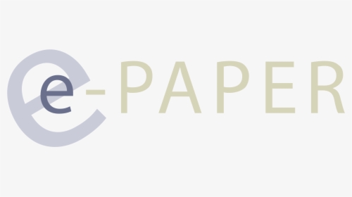 E Paper Logo Png Transparent - E Paper, Png Download, Free Download