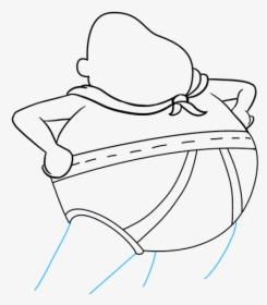 How To Draw Captain Underpants - Chair, HD Png Download, Free Download