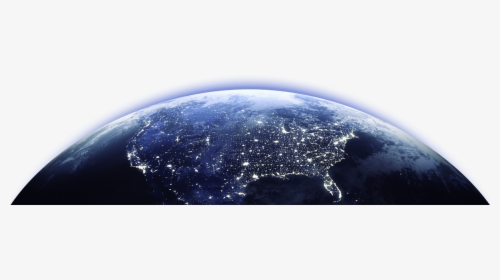 Earth - Earth Horizon From Space Transparent, HD Png Download, Free Download