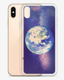 Earth And Galaxy Iphone Case For All Iphone Models - Earth, HD Png Download, Free Download