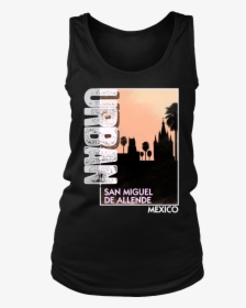 San Miguel Mexico Map Origin Local Urban Home Skyline - T Shirt Biker Girl, HD Png Download, Free Download