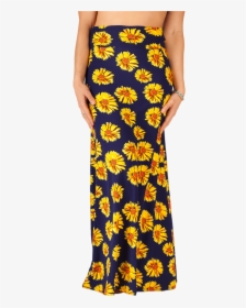 Sunflower Power Maxi Skirt - Skirt, HD Png Download, Free Download
