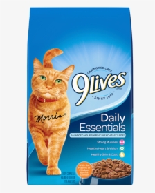 9 Lives Dry Cat Food, HD Png Download, Free Download