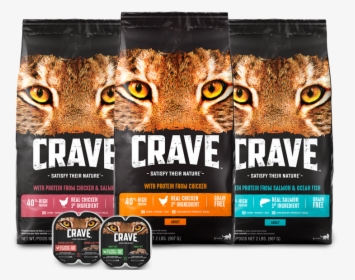 Header Take Mystery Out Cat - Crave Cat Food, HD Png Download, Free Download
